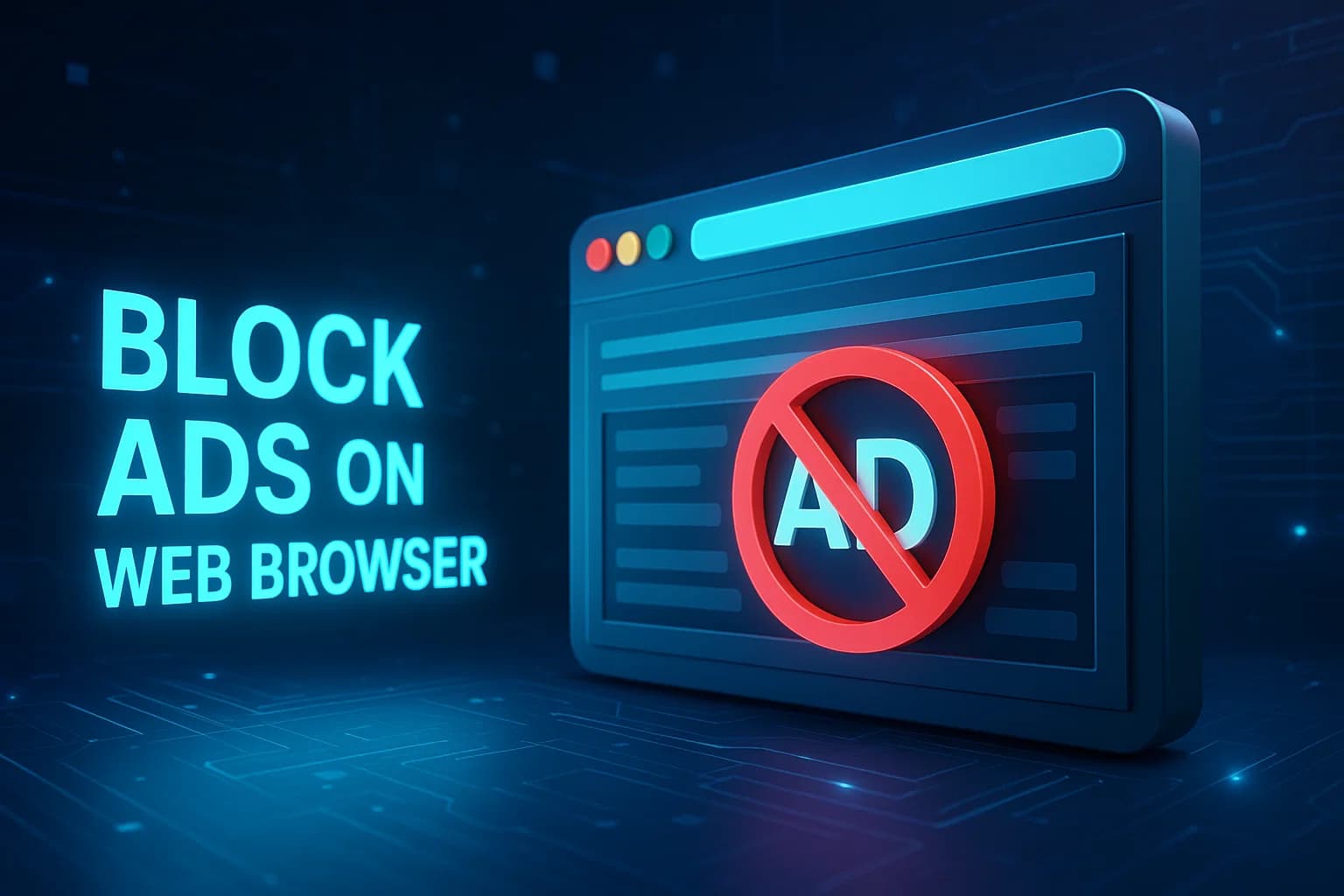 iBrowe Block ADS on WEB